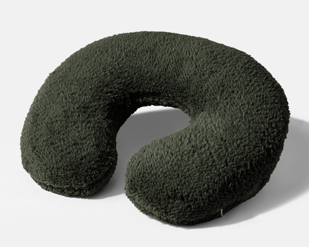 Black weighted neck pillow
