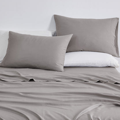 TENCEL™ Lyocell & Linen Blend Sheet Set - Magdalena Collection