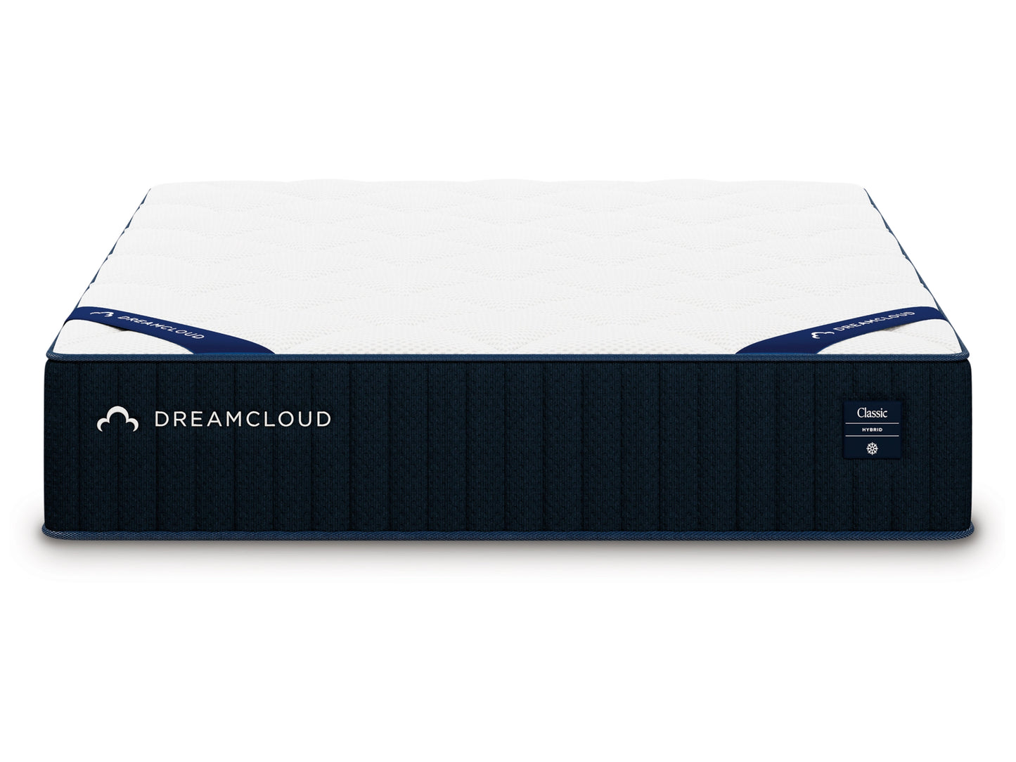 DreamCloud mattress on a white background