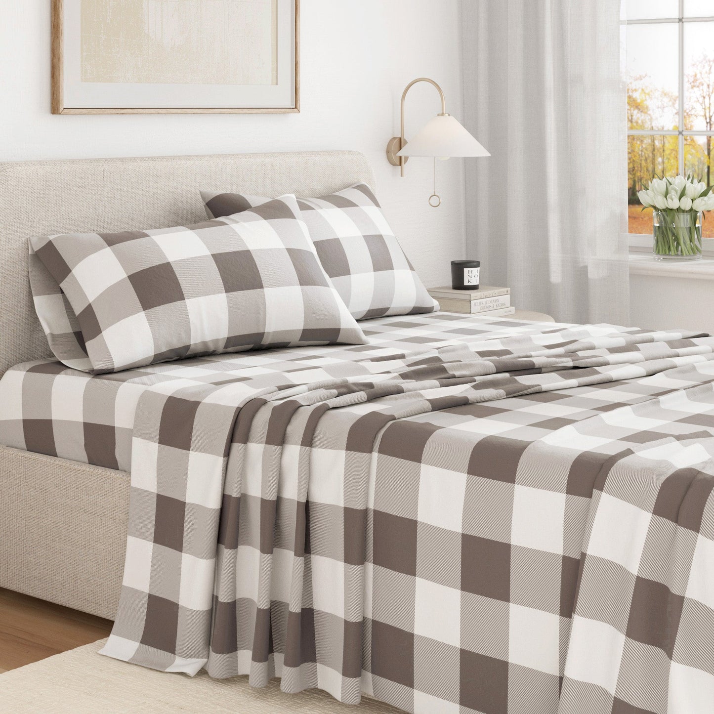 Turkish Cotton Flannel Sheet - Belle Collection