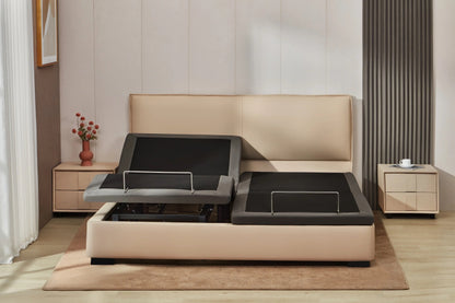 Innova GetGo Adjustable Bed Base inside modern bedroom replacing box spring