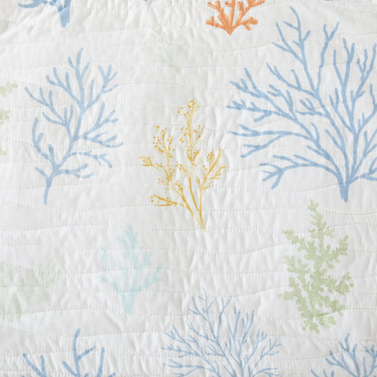 Sleep City Twin / Maldives 3-Piece Coastal Quilt - Maldives Collection Great Bay Home