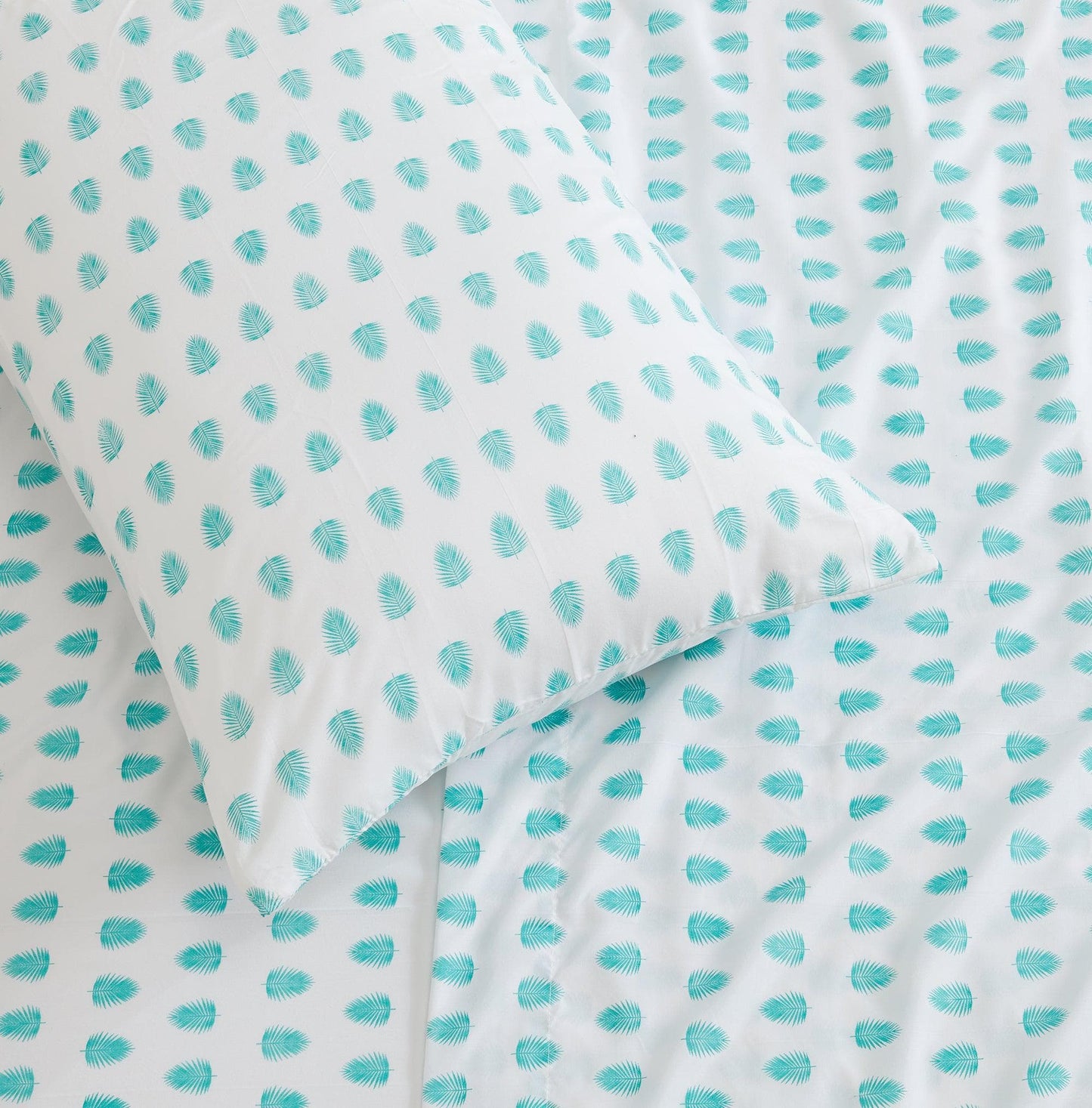 Sleep City Twin / Little Seashells 4-Piece Coastal Microfiber Sheet Set - Nantucket Collection Great Bay Home
