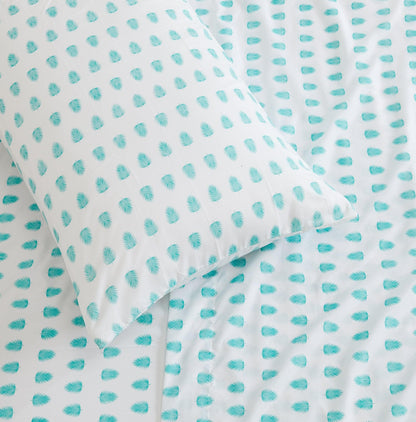 Sleep City Twin / Little Seashells 4-Piece Coastal Microfiber Sheet Set - Nantucket Collection Great Bay Home