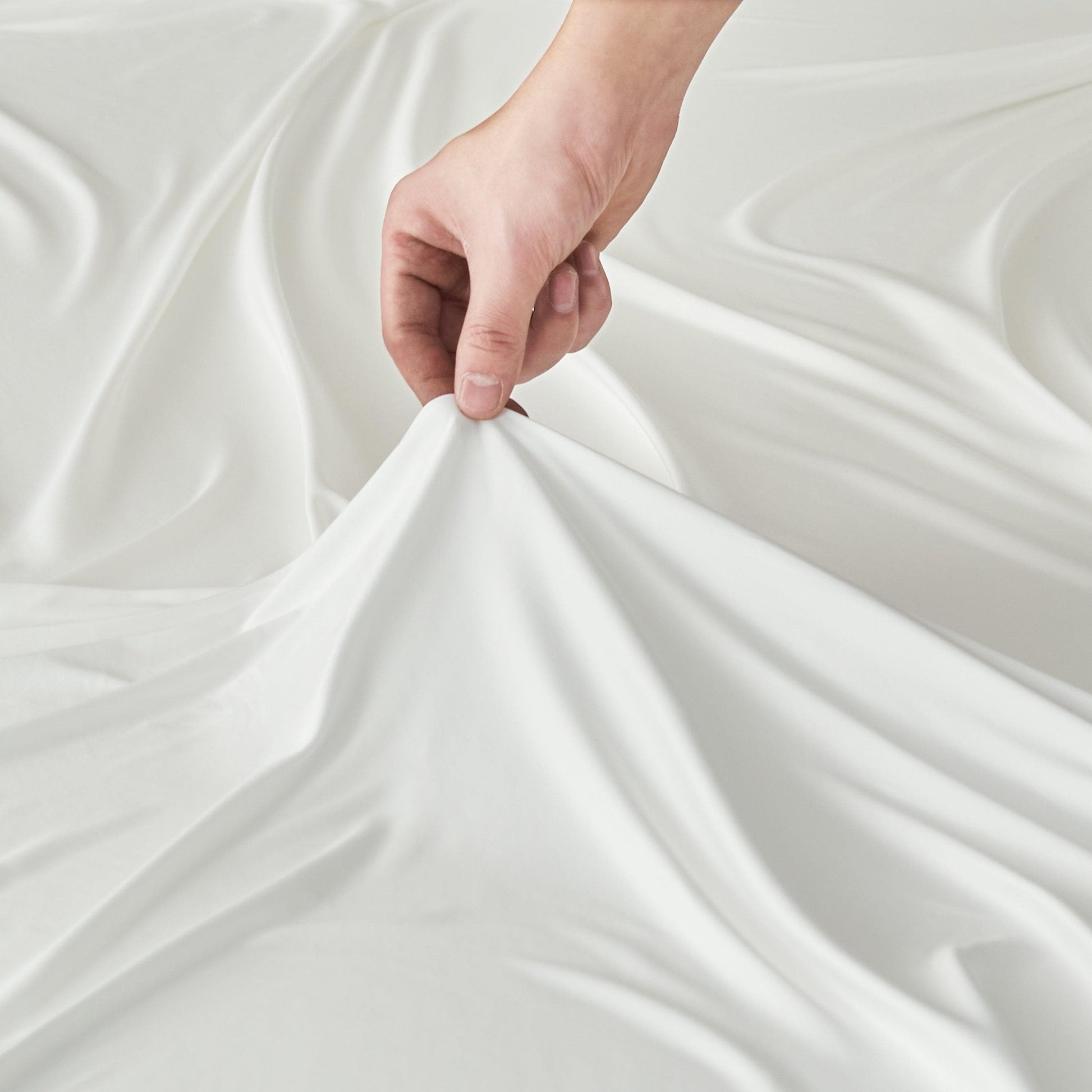 Sleep City Twin / Alpine White Sheets 4-Piece Interlock Microfiber Sheet Set - Mackenna Collection Great Bay Home