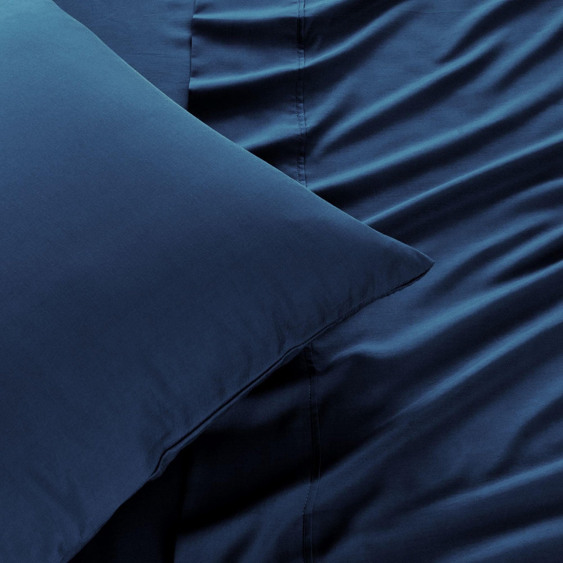 Sleep City Twin / Rose Bed Sheets 4 Piece Rayon Derived from Bamboo Sheet Set - Jordyn Collection Great Bay Home