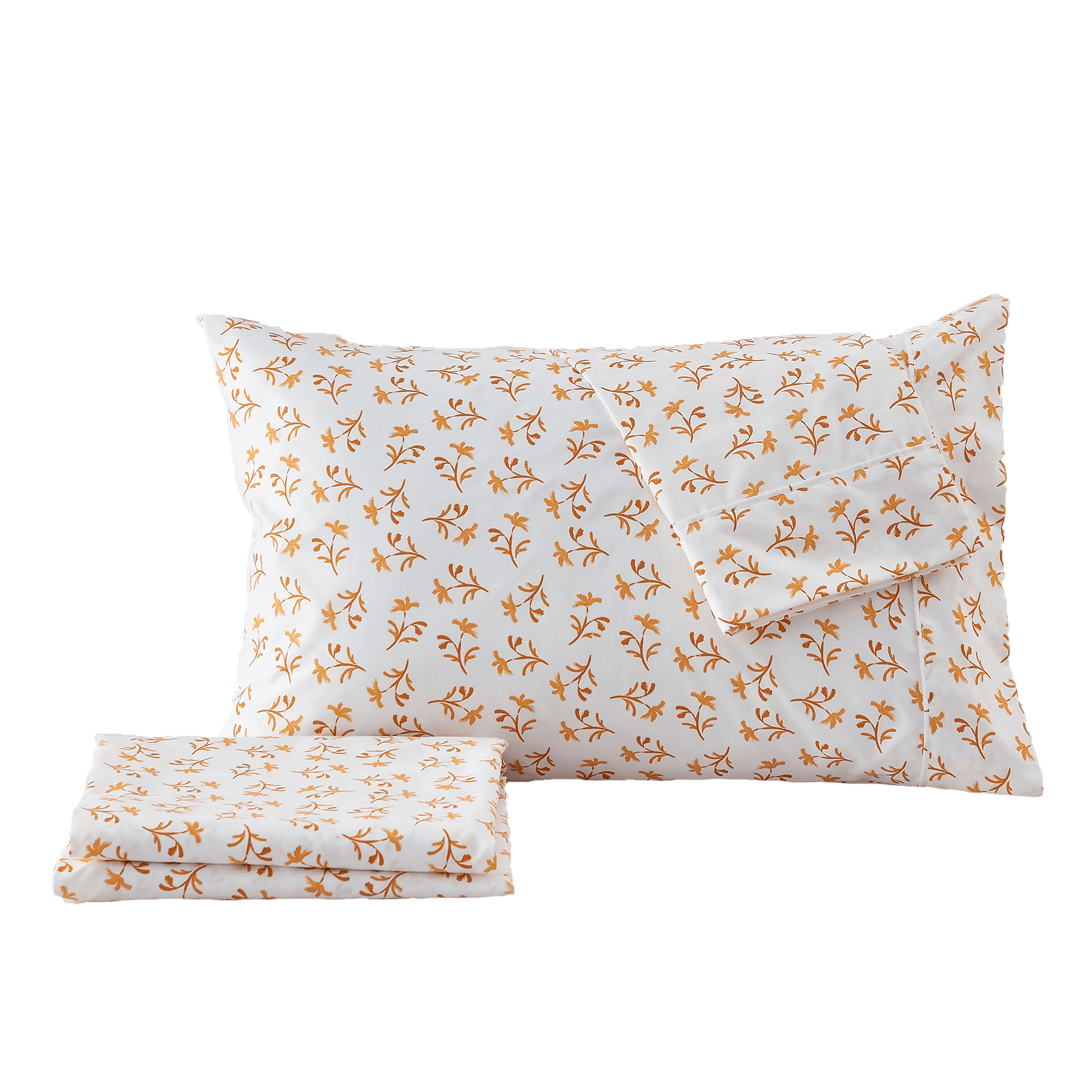 Sleep City Twin / Colorful Floral - Lavender Sheets 4 Piece Watercolor Floral Microfiber Sheet - Delia Collection Great Bay Home