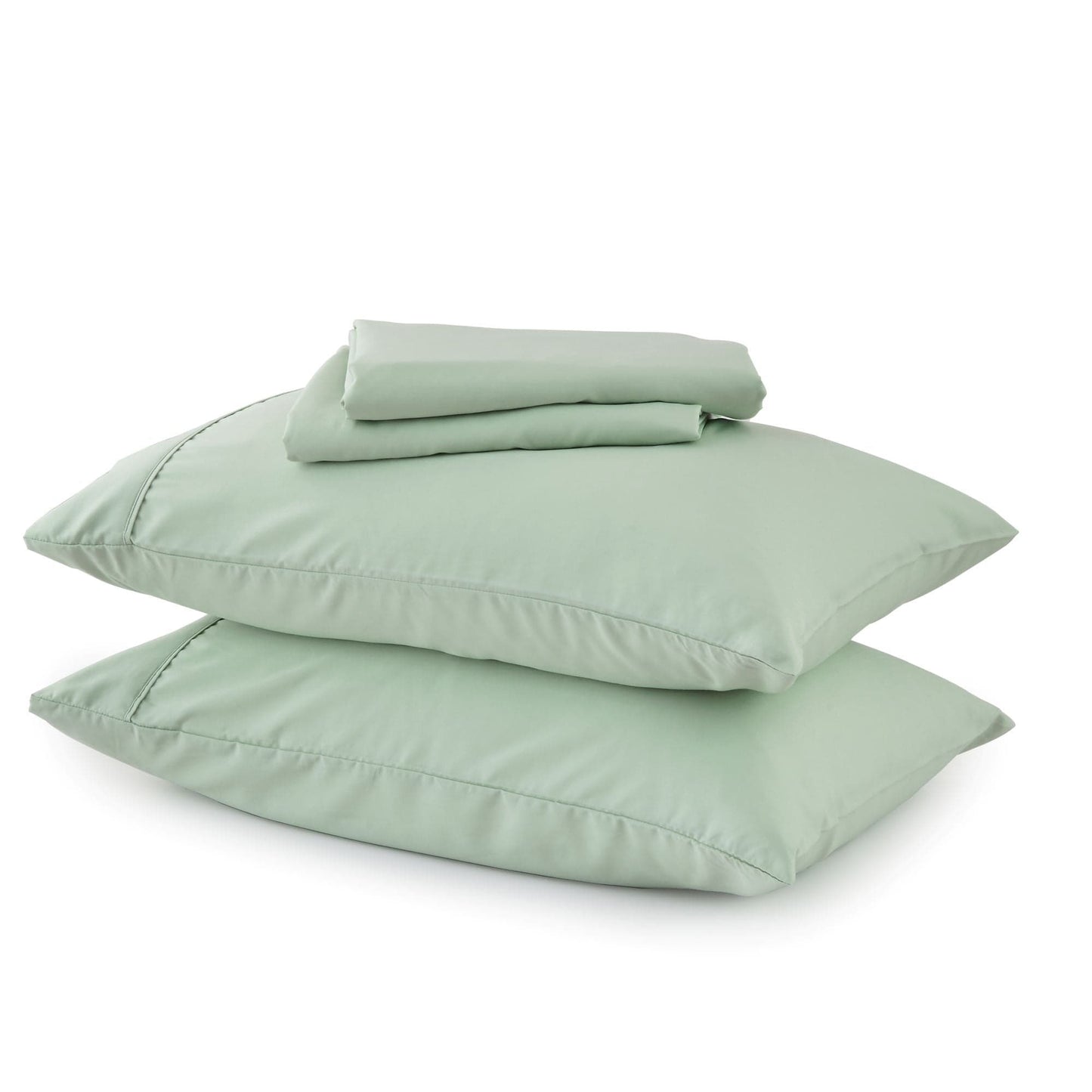 Sleep City Twin / Rose Bed Sheets 4 Piece Rayon Derived from Bamboo Sheet Set - Jordyn Collection Great Bay Home
