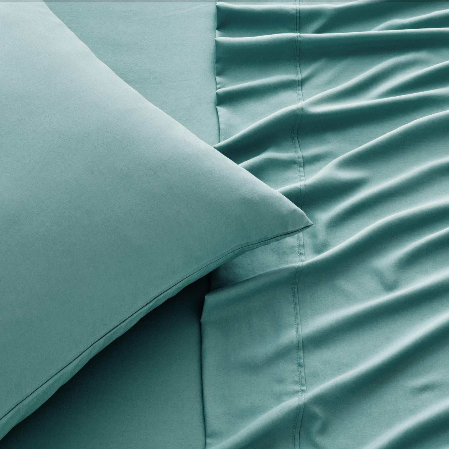 Sleep City Twin / Rose Bed Sheets 4 Piece Rayon Derived from Bamboo Sheet Set - Jordyn Collection Great Bay Home