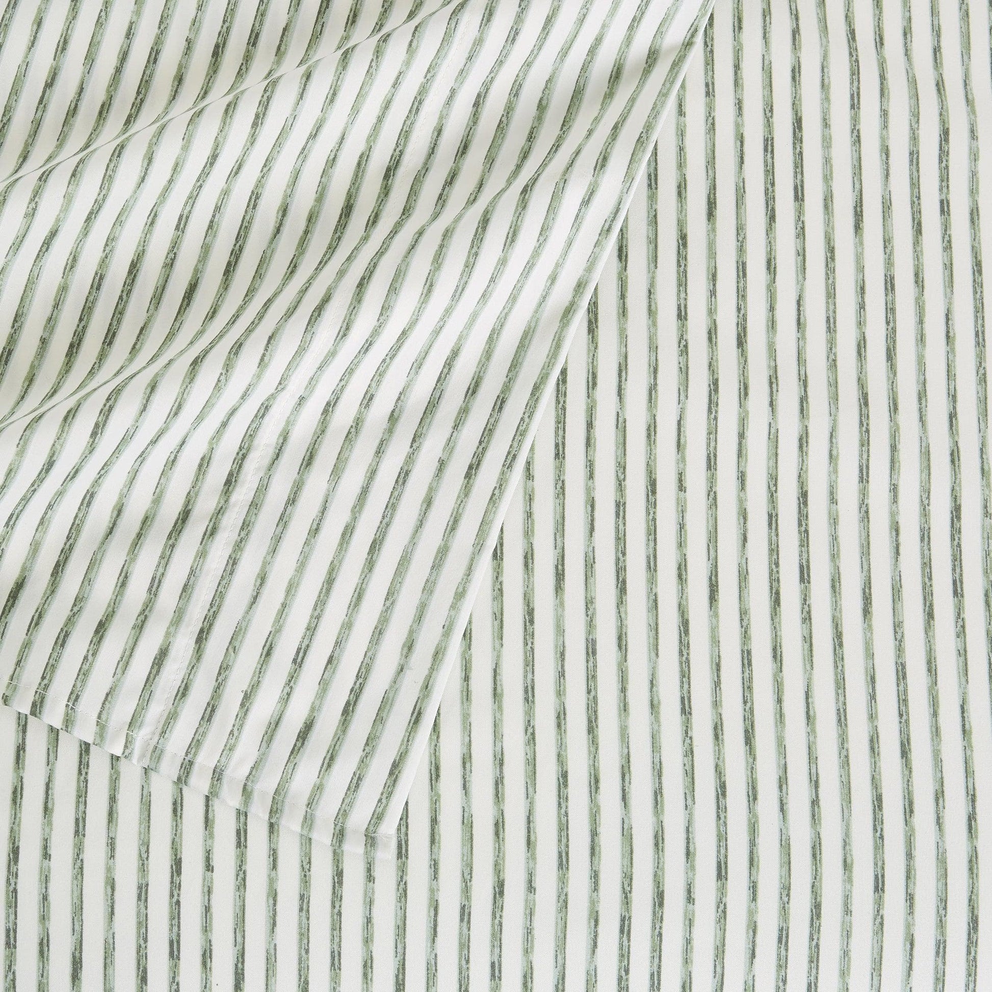 Sleep City Twin / Blue Bed Sheets Striped Microfiber Sheet Set - Evette Collection Great Bay Home