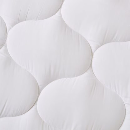 Sleep City Twin / White Mattress Topper 2 Inch Thick Hypoallergenic Mattress Topper - Kyla Collection Great Bay Home