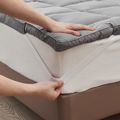 Sleep City Queen / White Mattress Topper 2 Inch Thick Mattress Topper - Restful Sleep Collection Great Bay Home