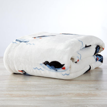 Sherpa Throw Blanket - Hudson Collection