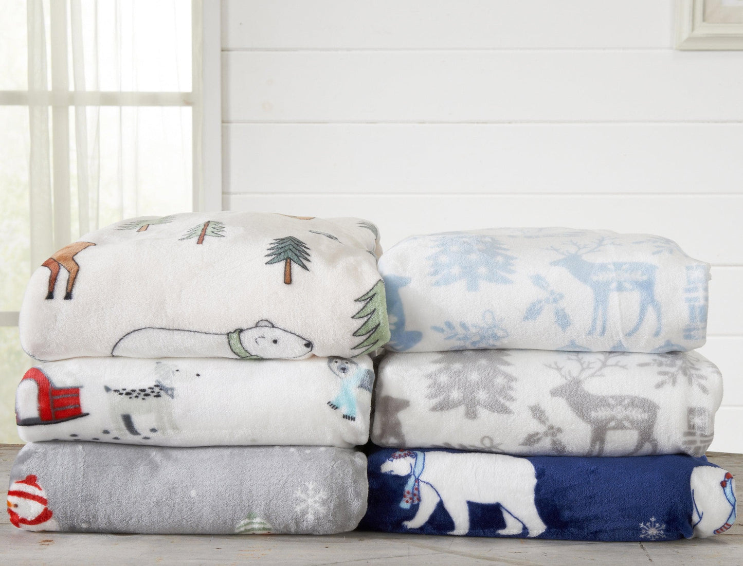 Velvet Throw Blanket - Pearl Collection