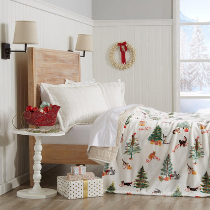 Velvet Throw Blanket - Pearl Collection