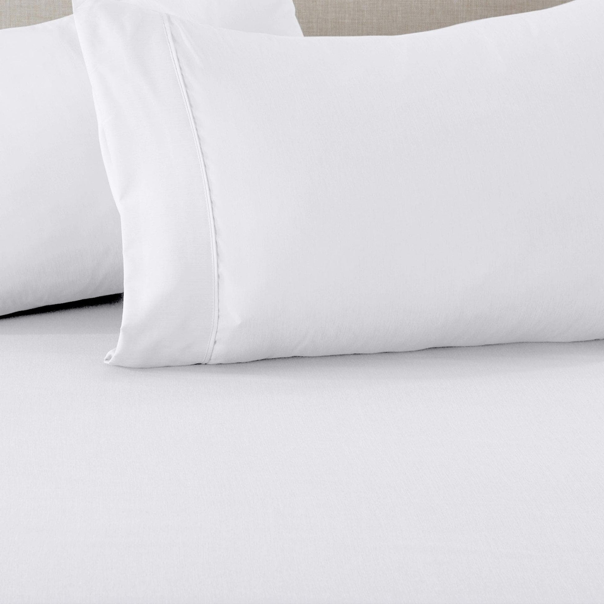 Sleep City Queen / White Sheets 4-Piece Cotton Sheet Set - Murphy Collection Great Bay Home