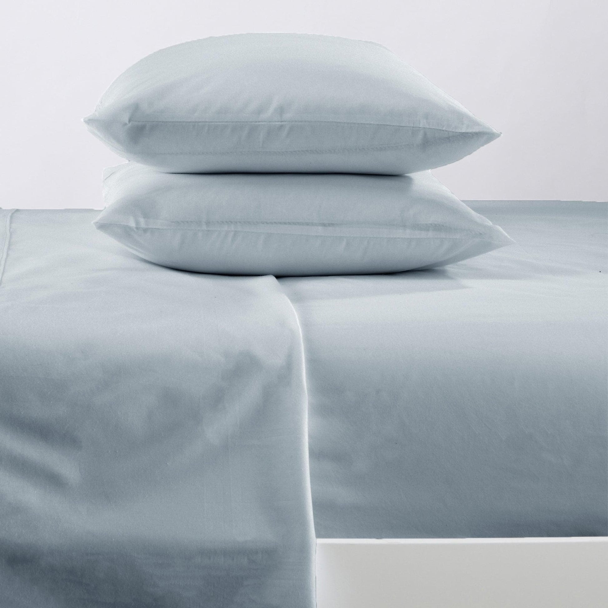Sleep City King / Light Blue Sheets 4-Piece Cotton Sheet Set - Murphy Collection Great Bay Home