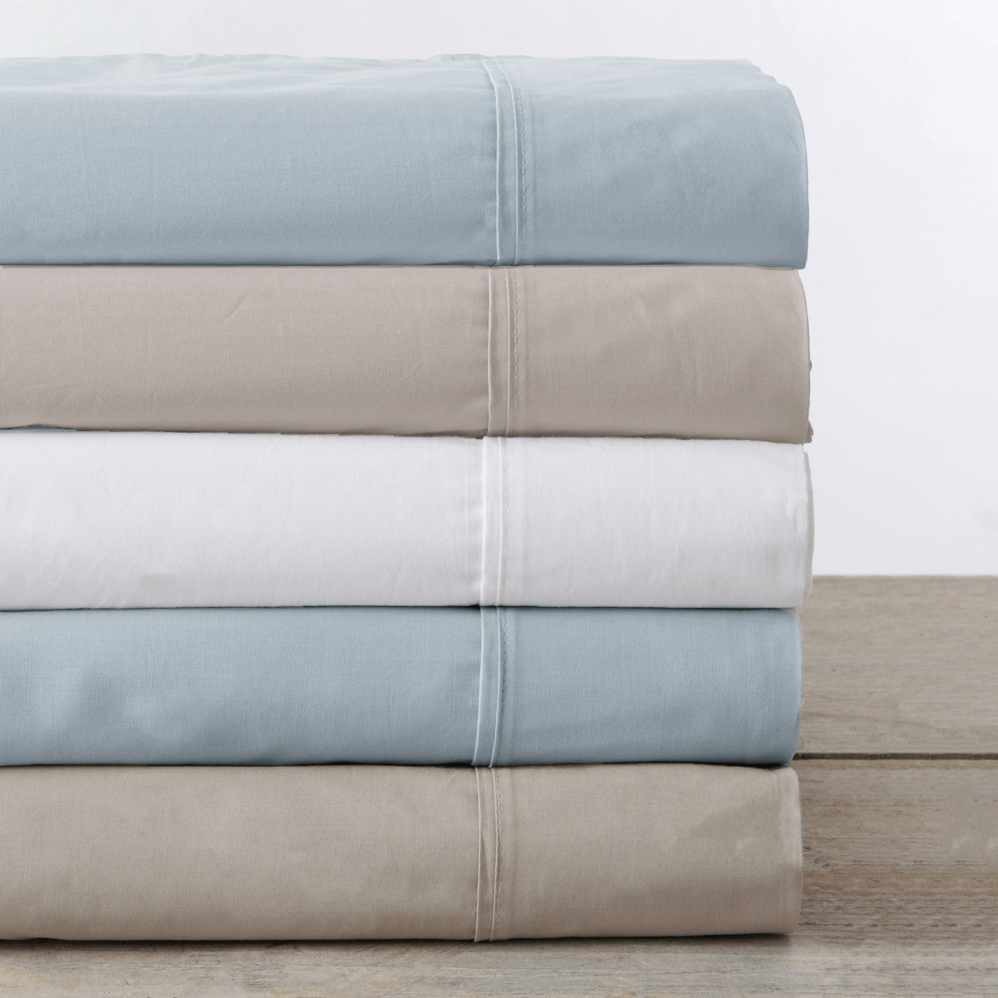 Sleep City Queen / White Sheets 4-Piece Cotton Sheet Set - Murphy Collection Great Bay Home