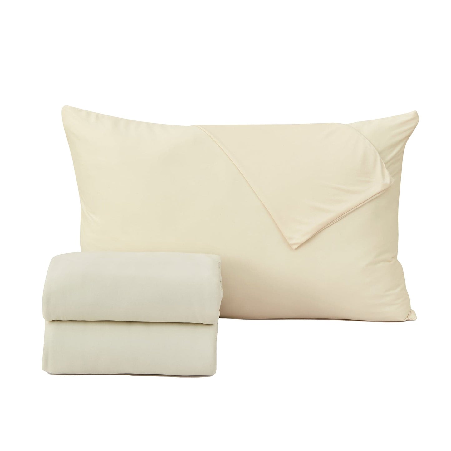 Sleep City Twin / Alpine White Sheets 4-Piece Interlock Microfiber Sheet Set - Mackenna Collection Great Bay Home