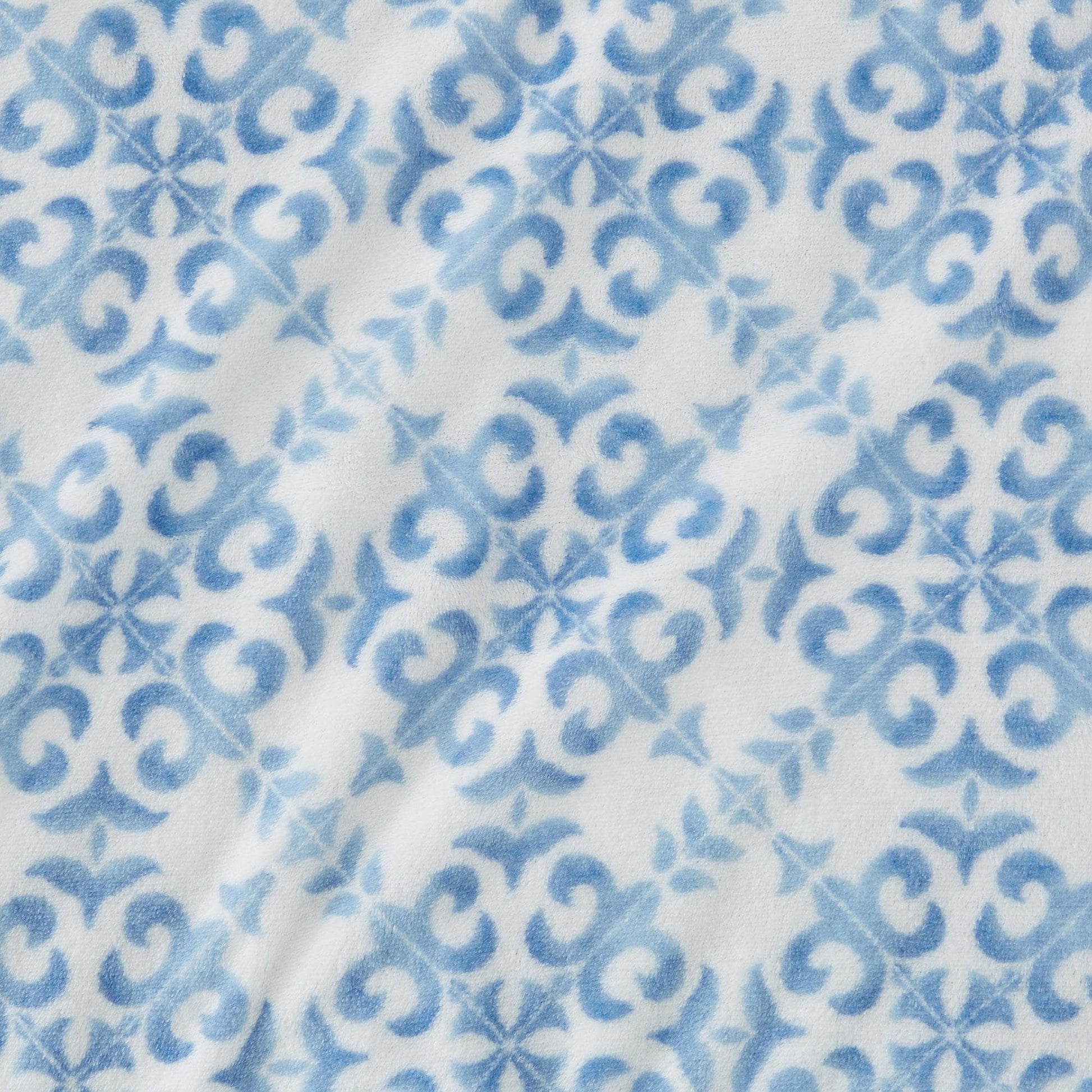 Sleep City Twin / Lattice - White / Jade Sheets 4-Piece Printed Plush Sheet - Velvet Luxe Lattice Collection Great Bay Home