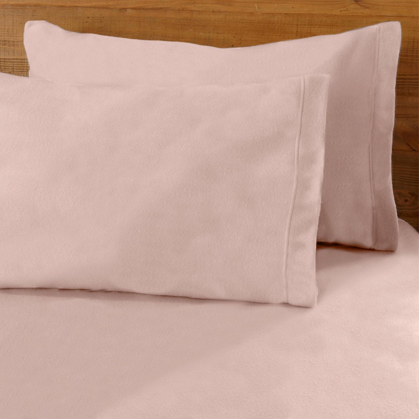 Sleep City Twin / Ivory Sheets 4-Piece Solid Fleece Sheet - Christina Collection Great Bay Home