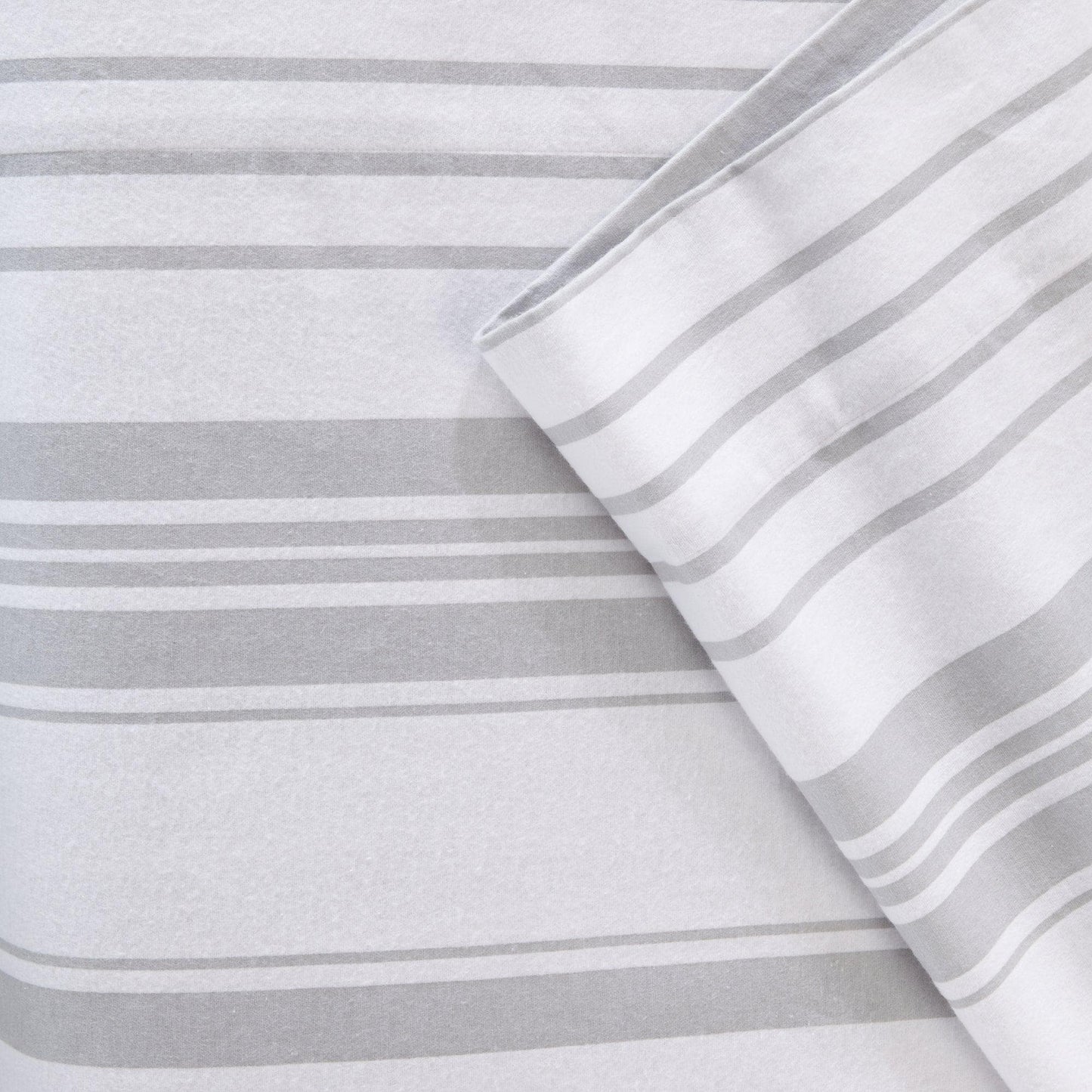 Sleep City Twin / Taupe Sheets 4-Piece Turkish Cotton Flannel Sheet - Raye Collection Great Bay Home