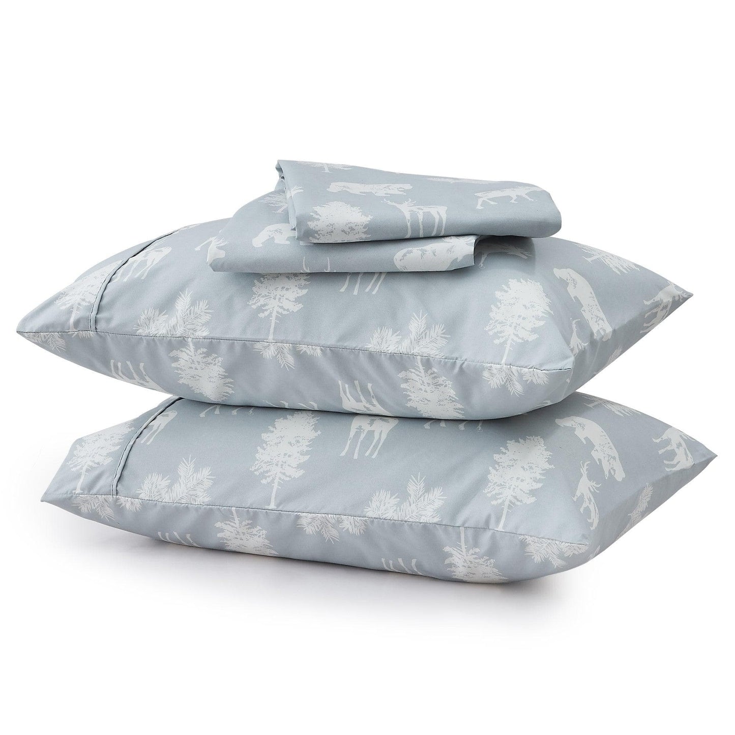 4-Piece Lodge Microfiber Sheet - Mountain Ridge Collection