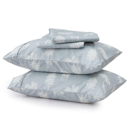 4-Piece Lodge Microfiber Sheet - Mountain Ridge Collection