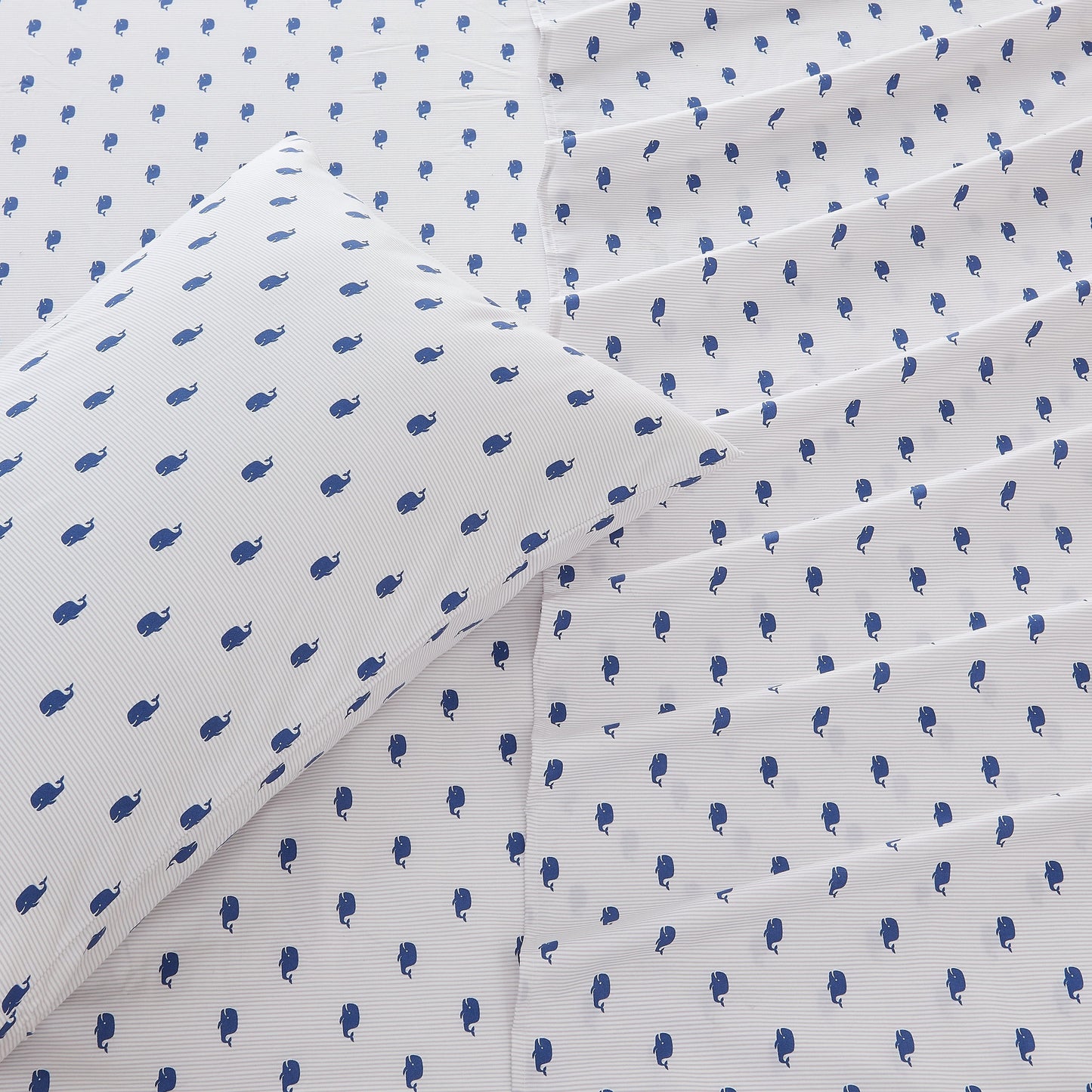 Sleep City Twin / Little Seashells 4-Piece Coastal Microfiber Sheet Set - Nantucket Collection Great Bay Home