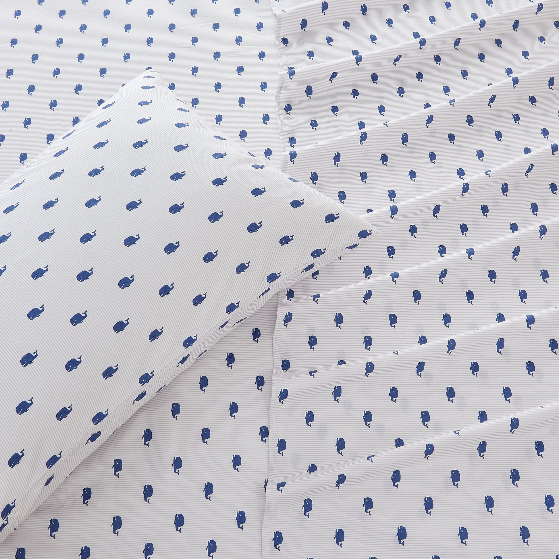 Sleep City Twin / Little Seashells 4-Piece Coastal Microfiber Sheet Set - Nantucket Collection Great Bay Home
