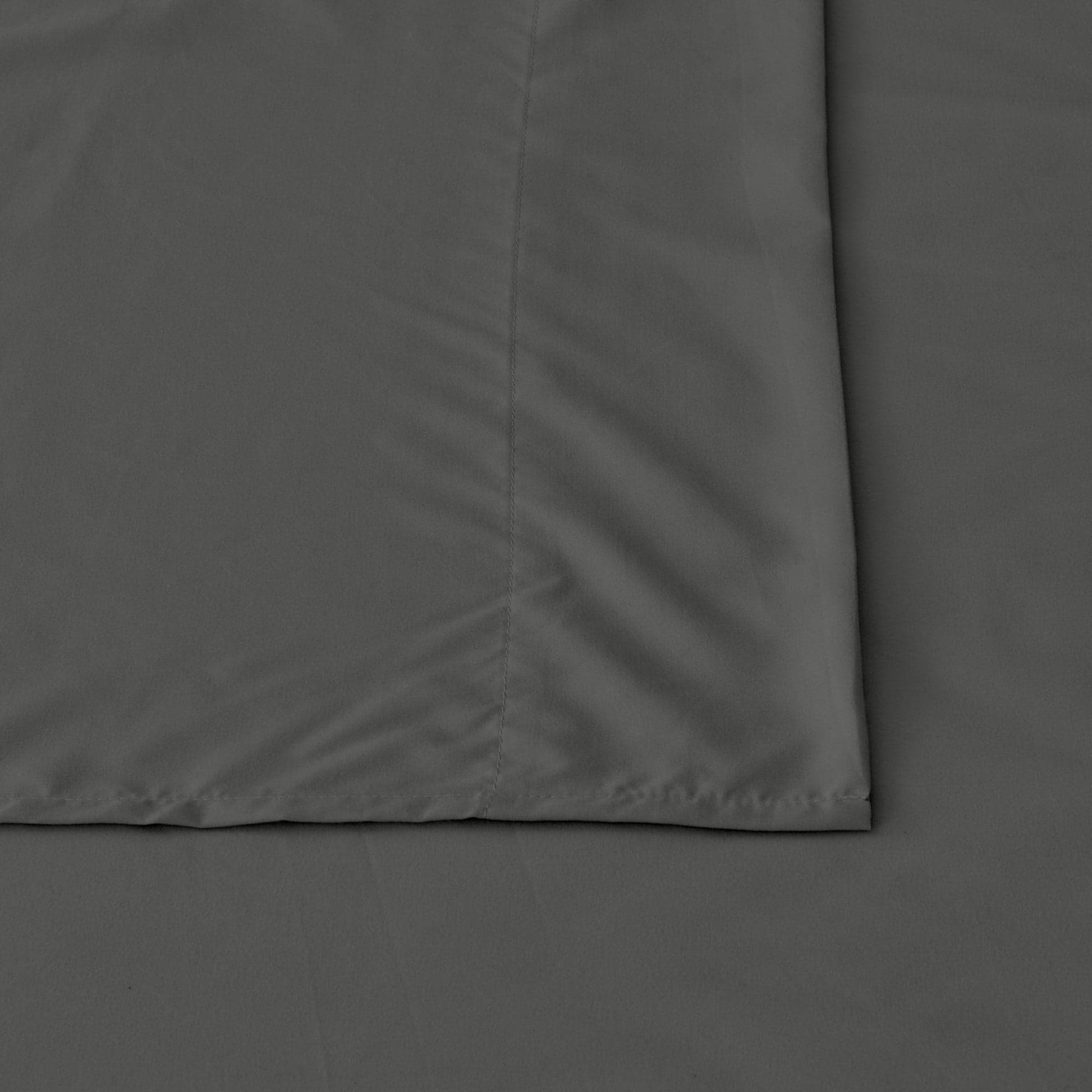 Sleep City Twin / Grey 4 Piece Solid Microfiber Sheet - Amara Collection Great Bay Home