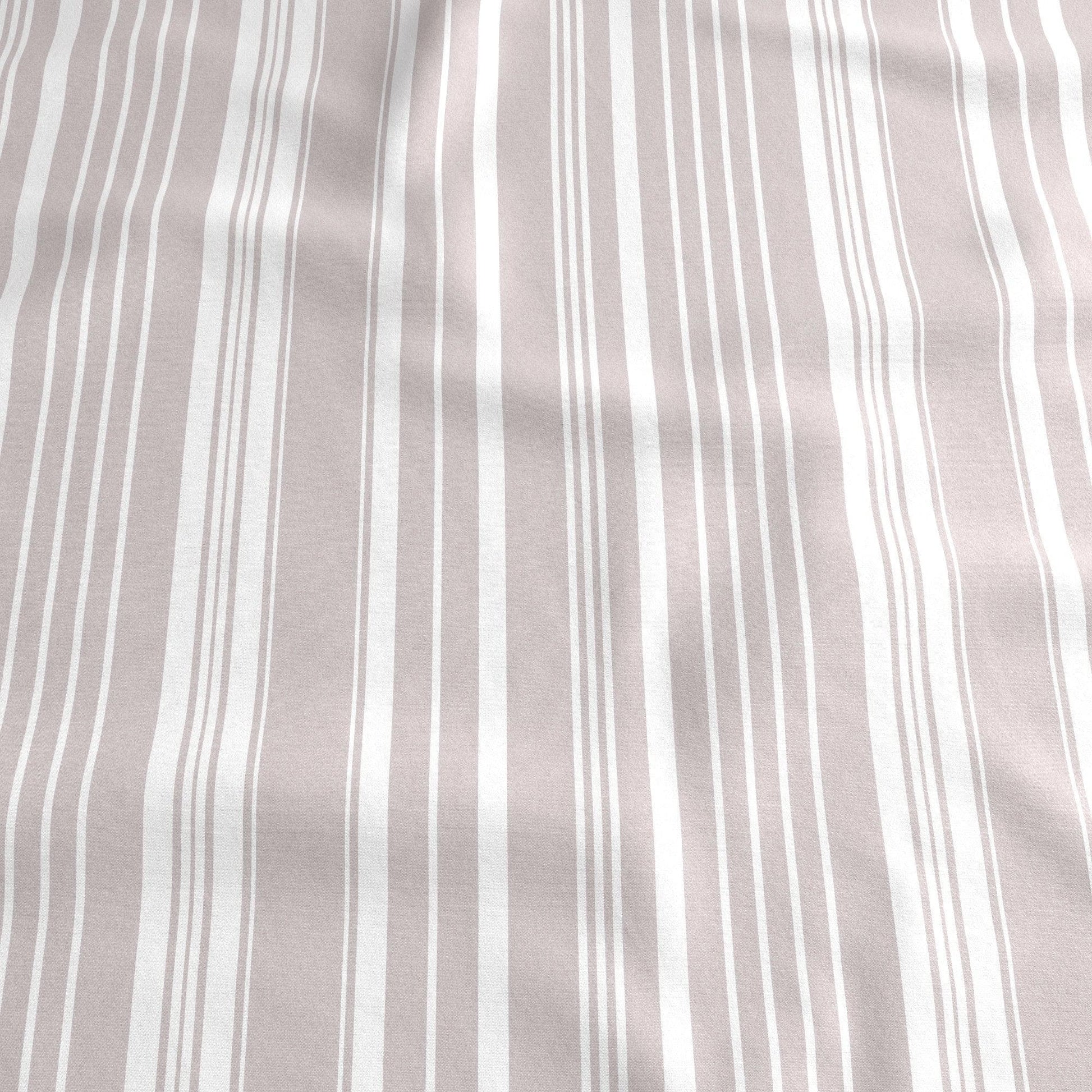 Sleep City King / Sage Green Stripe Bed Sheets 4-Piece Striped Microfiber Sheet Set - Elouise Collection Great Bay Home