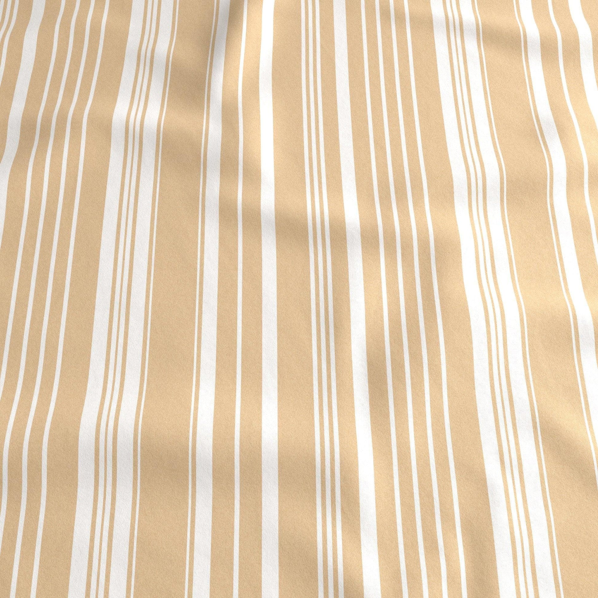 Sleep City King / Sage Green Stripe Bed Sheets 4-Piece Striped Microfiber Sheet Set - Elouise Collection Great Bay Home