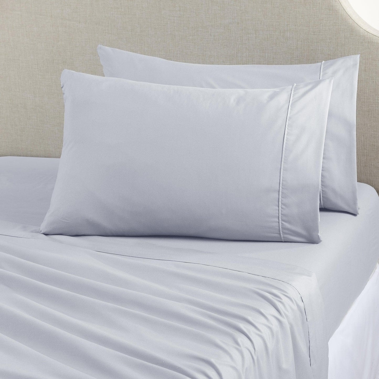 Sleep City King / Light Blue Bed Sheets Triblend Sheet Set - Avani Collection Great Bay Home