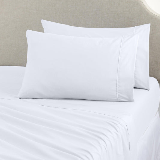 Sleep City King / White Bed Sheets Triblend Sheet Set - Avani Collection Great Bay Home