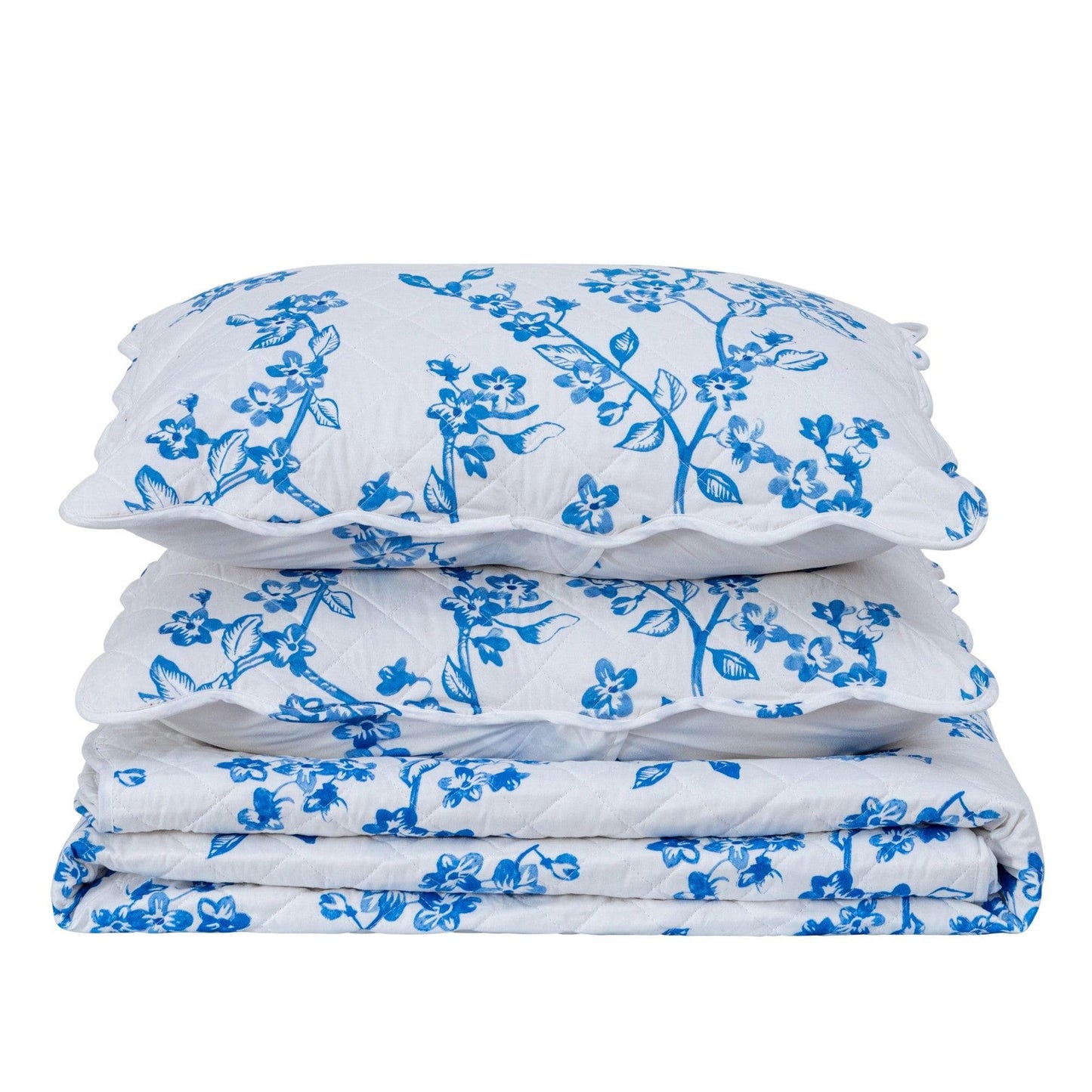 Sleep City Twin / Raelynn Quilts 3-Piece Floral Quilt - Raelynn Collection Great Bay Home
