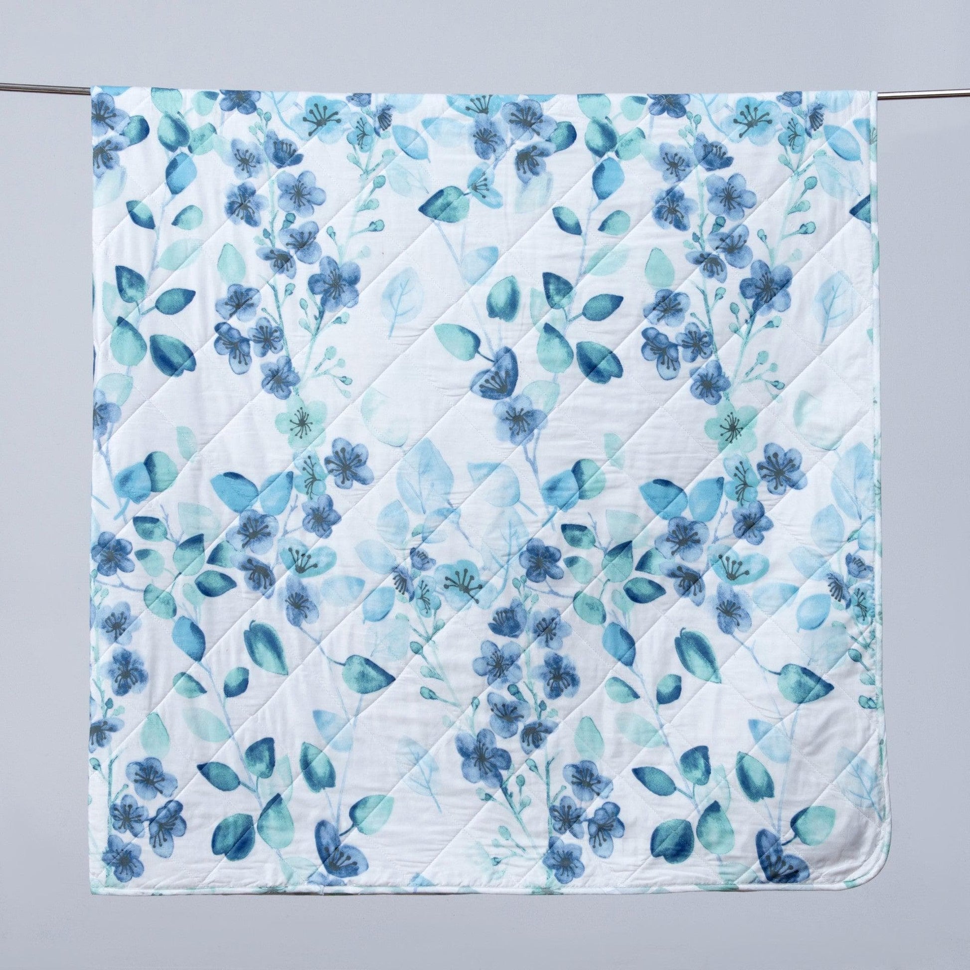 Sleep City Twin / Miranda Quilts 3 Piece Floral Quilt Set - Miranda Collection Great Bay Home