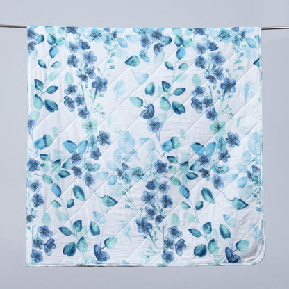 Sleep City Twin / Miranda Quilts 3 Piece Floral Quilt Set - Miranda Collection Great Bay Home