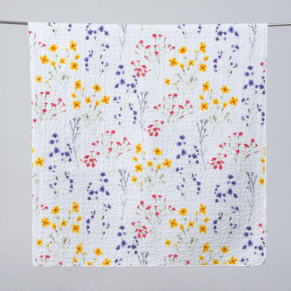 Sleep City Twin / Marianne Quilts Colorful Floral 3 Piece Quilt Set - Marianne Collection Great Bay Home