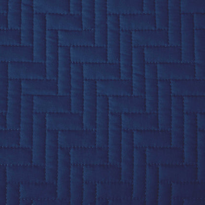 3-Piece Herringbone Stitched Quilt - Louise Collection