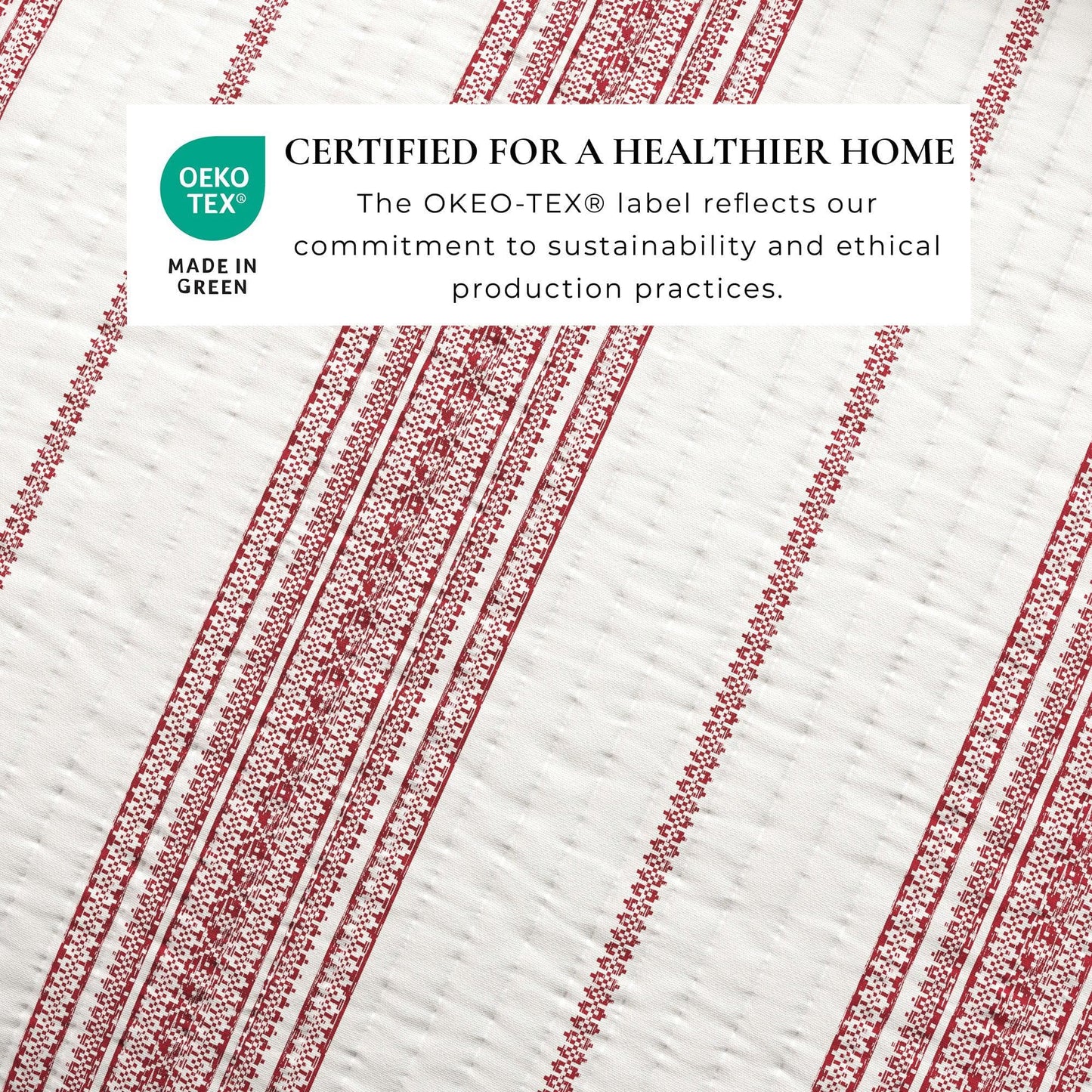 3-Piece Stripe Quilt - Wesley Collection