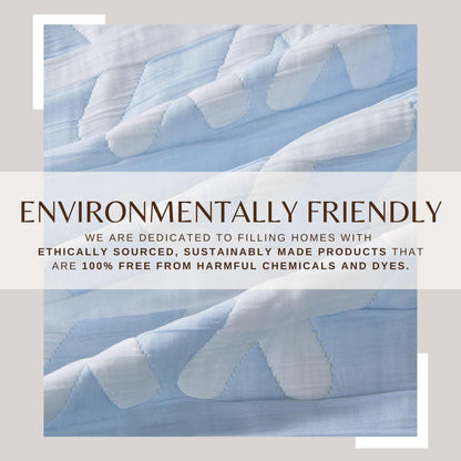 Matelassé Snowflake Quilt Set - Nino Collection