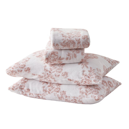 Sleep City Twin / Lattice - White / Jade Sheets 4-Piece Printed Plush Sheet - Velvet Luxe Lattice Collection Great Bay Home