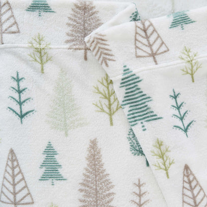 4-Piece Printed Plush Sheet - Velvet Luxe Collection