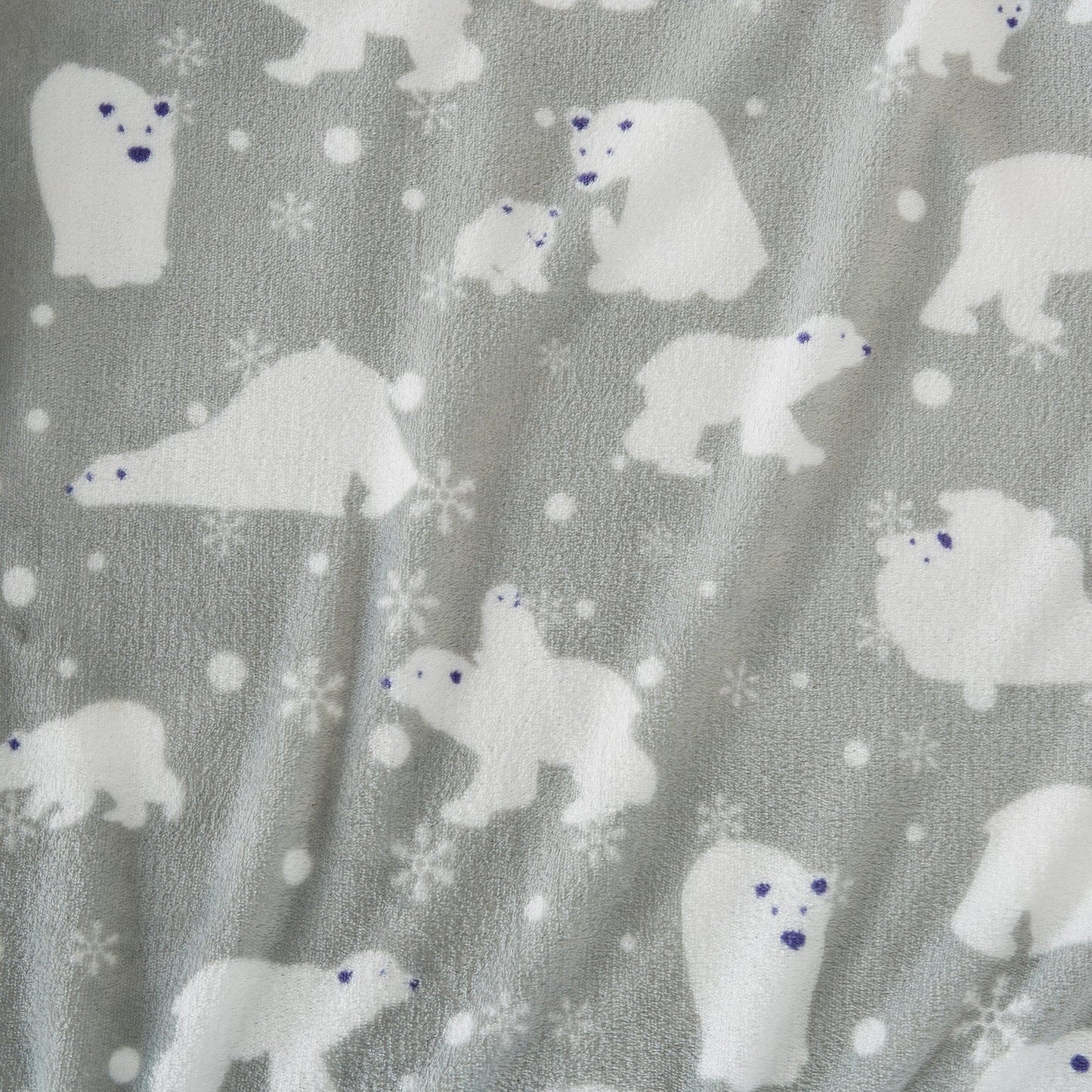 4-Piece Printed Plush Sheet - Velvet Luxe Collection