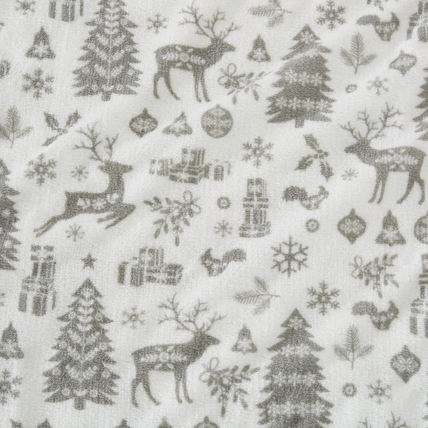 4-Piece Printed Plush Sheet - Velvet Luxe Collection