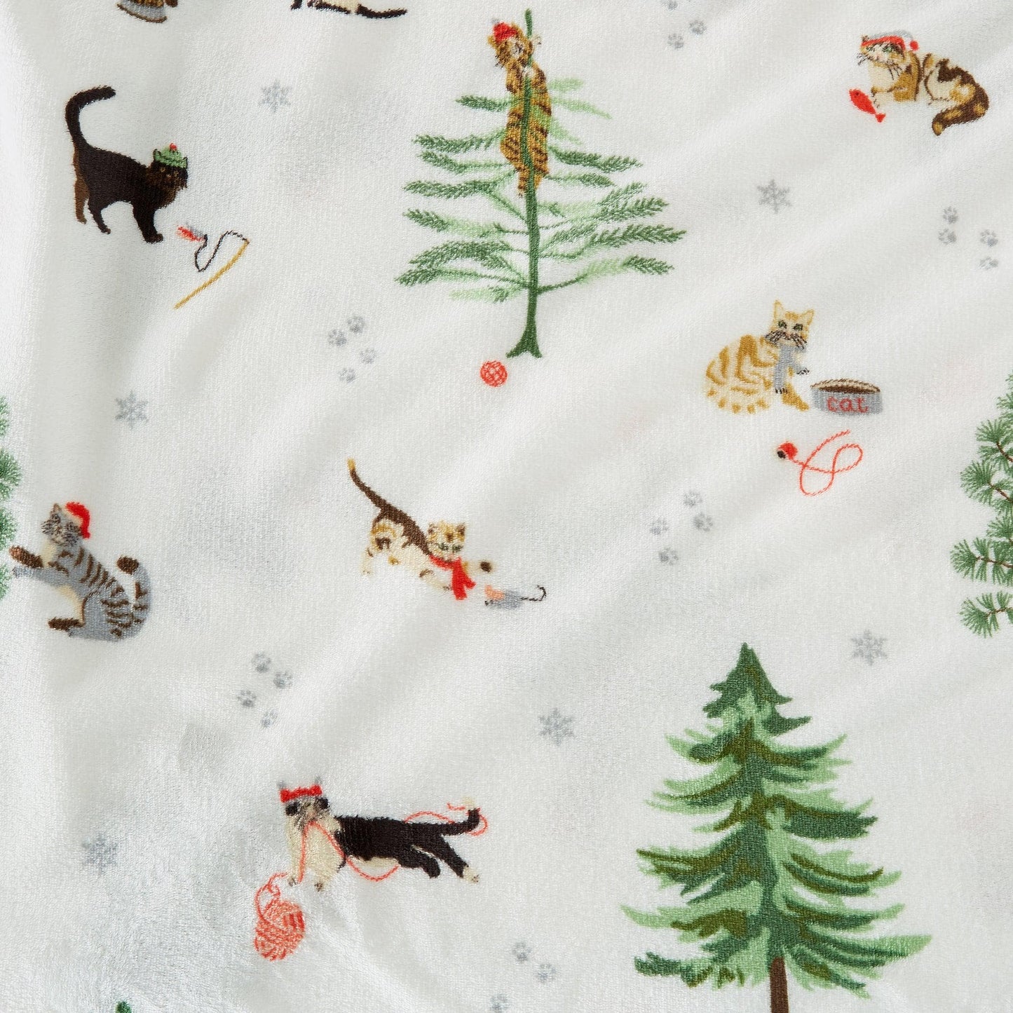 4-Piece Printed Plush Sheet - Velvet Luxe Collection