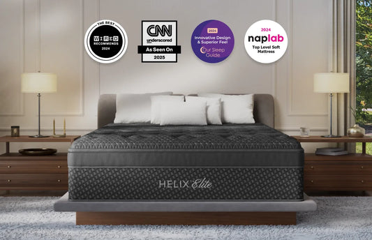 Helix sunset elite award winning soft mattress at Sleep City
