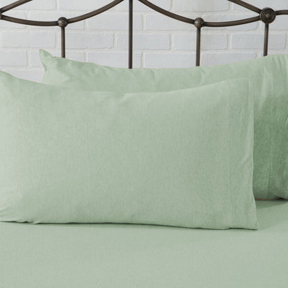 Sleep City Twin / Winter White Sheets 4-Piece Jersey Sheet - Carmen Collection Great Bay Home