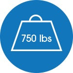 750 lbs Weight Capacity